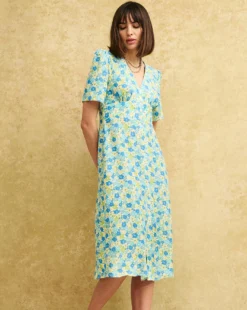 Nobody's Child Alexa Floral Midi Dress| Multi -Cheap Wovinity Store y01hp785503c