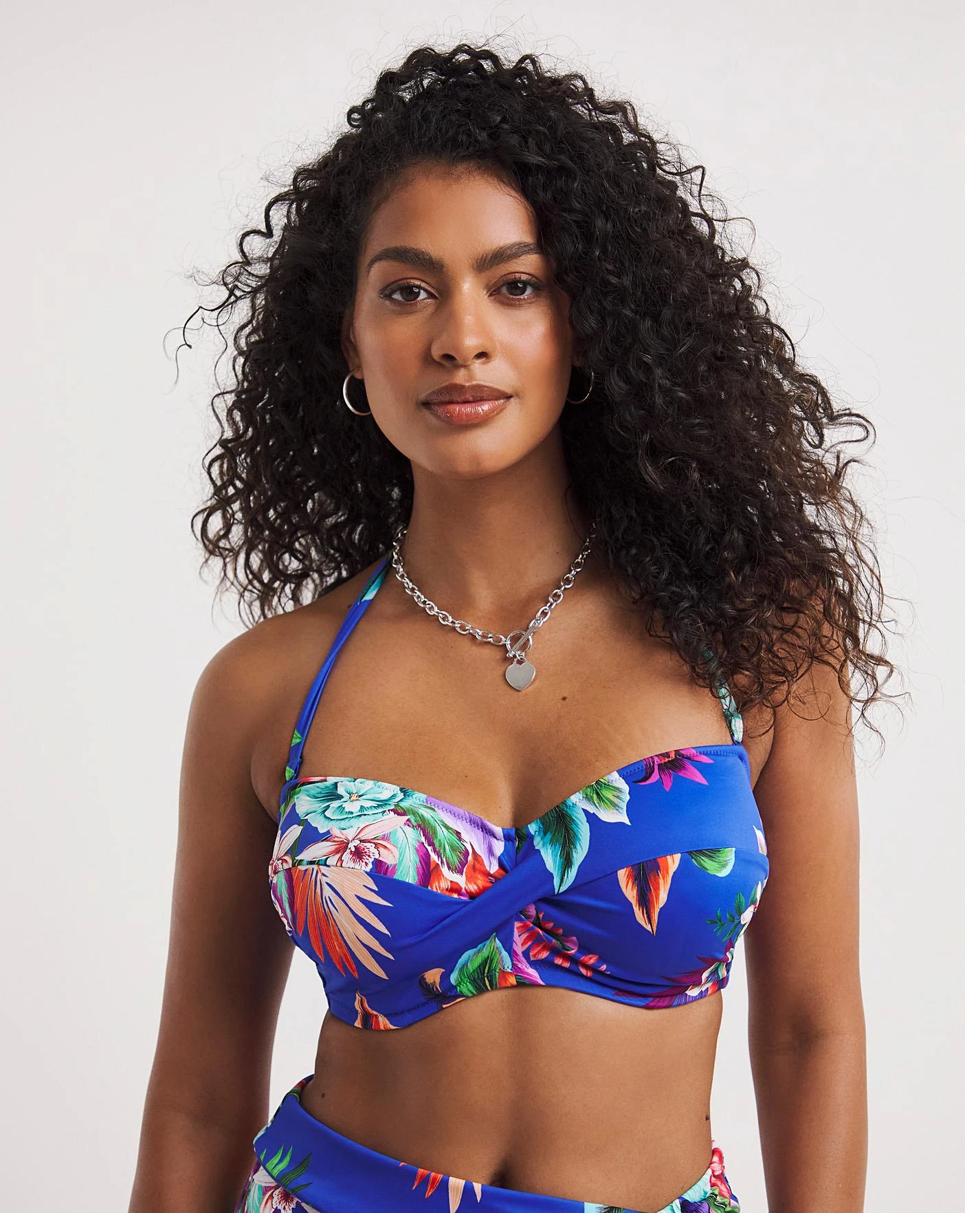 Fantasie Halkidiki Twist Bandeau Bikini Top| Ultra Marine 2 Fantasie Halkidiki Twist Bandeau Bikini Top| Ultra Marine - Image 2