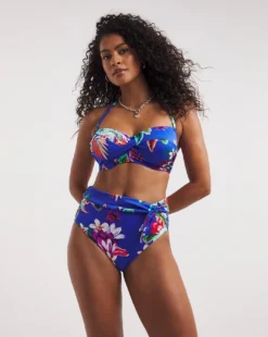 Fantasie Halkidiki High Waist Bikini Brief| Ultra Marine