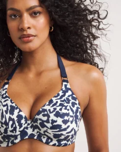 Fantasie Hope Bay Wired Halter Bikini Top| French Navy -Cheap Wovinity Store y01hq792747w