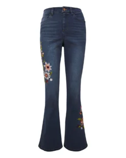 Joe Browns Carnival Embroidery Bootcut Jeans| Blue -Cheap Wovinity Store y01if876727s