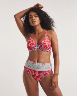 Joe Browns Boho Tie Side Bikini Brief| Paisley Print