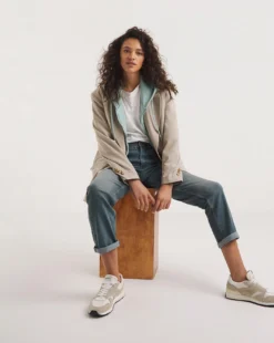 24/7 Vintage Blue Boyfriend Jeans Made With Organic Cotton| Light Vintage Bleach