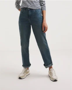 24/7 Vintage Indigo Boyfriend Jeans Made With Organic Cotton| Vintage Indigo -Cheap Wovinity Store y01nb616732w