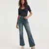 24/7 Vintage Blue Bootcut Jeans Made With Organic Cotton| Vintage Blue