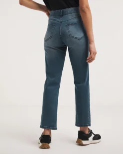 24/7 Vintage Blue Straight Leg Jeans Made With Organic Cotton| Vintage Blue -Cheap Wovinity Store y01nb621738w