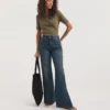 24/7 Vintage Indigo Wide Leg Jeans Made With Organic Cotton| Vintage Indigo