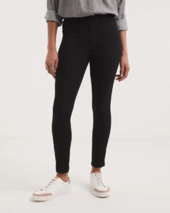 Amber Black Pull On Skinny Jeggings| Black -Cheap Wovinity Store y01nb625737w