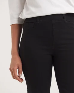 Bella Black Pull On Slim Leg Jeggings| Black -Cheap Wovinity Store y01nb665737w