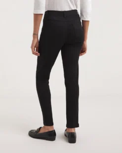 Bella Black Pull On Slim Leg Jeggings| Black -Cheap Wovinity Store y01nb665738w