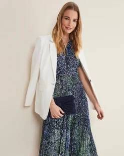 Phase Eight Amelia Petal Shirt Dress| Navy Multi -Cheap Wovinity Store y01nl352574s