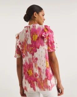 Joanna Hope Foil Print Blouse| Multi Print 6 Joanna Hope Foil Print Blouse| Multi Print -Cheap Wovinity Store y01ow534742w