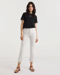 Black Lace Trim Short Sleeve T-Shirt| Black 8 Black Lace Trim Short Sleeve T-Shirt| Black -Cheap Wovinity Store y01qb047752w