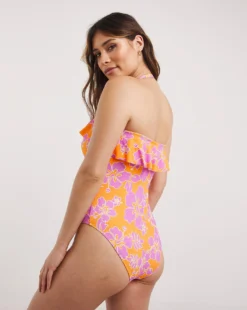 Simply Be Value 2 Pack Swimsuits| Retro Floral -Cheap Wovinity Store y01qs514727w
