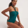 JD Williams Hawaii Animal Jaquard Swimsuit| Teal