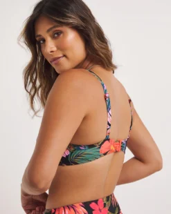 Hawaii Bikini Top| Tropical Print -Cheap Wovinity Store y01qs826757w