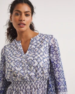 Joanna Hope Maxi Beach Dress| Tile Print -Cheap Wovinity Store y01qs974748w