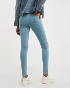 Light Blue Jersey Denim Leggings| Light Blue 6 Light Blue Jersey Denim Leggings| Light Blue -Cheap Wovinity Store y01tt666707w