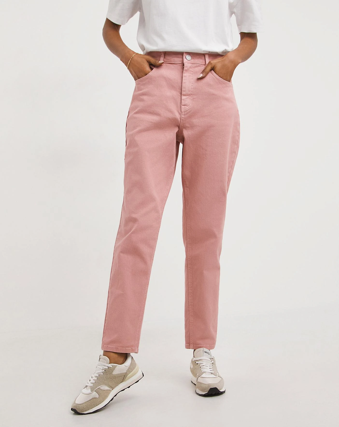 Rose Demi Mom Jeans| Rose 2 Rose Demi Mom Jeans| Rose - Image 2