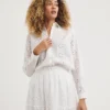 White Broderie Shirt| White