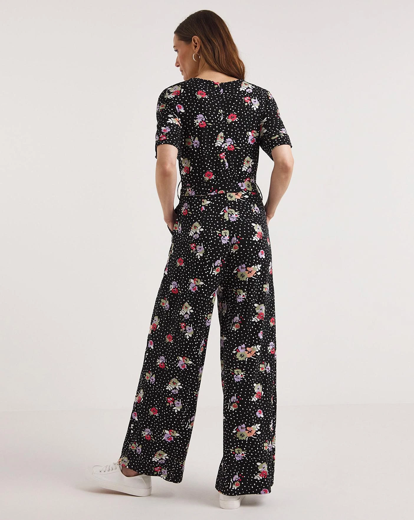Joe Browns Joe's Must Have Printed Jumpsuit| Black 3 Joe Browns Joe's Must Have Printed Jumpsuit| Black - Image 3