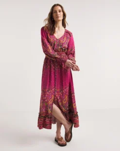 Joe Browns Glorious Boho Maxi Dress| Pink -Cheap Wovinity Store y01ua229820w
