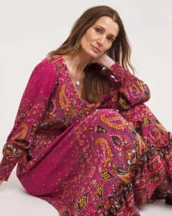 Joe Browns Glorious Boho Maxi Dress| Pink -Cheap Wovinity Store y01ua229822w