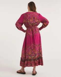 Joe Browns Glorious Boho Maxi Dress| Pink -Cheap Wovinity Store y01ua229823w