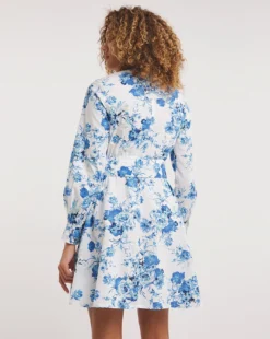 Joe Browns Floral Shirt Dress| White -Cheap Wovinity Store y01ua240736w