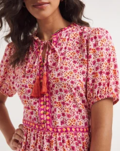 Joe Browns Joe Brown's Ultimate Boho Boarder Tassel Tie Dress| Multi 6 Joe Browns Joe Brown's Ultimate Boho Boarder Tassel Tie Dress| Multi -Cheap Wovinity Store y01ua666737w