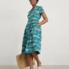 Seasalt Top Terrace Dress| Blue Multi-coloured