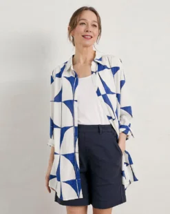 Seasalt Wren Flutter Shirt| Blue White -Cheap Wovinity Store y01ux799570s