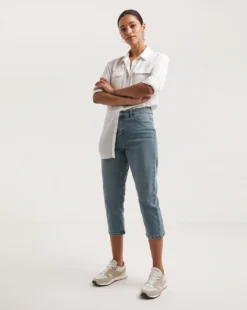 Blue 24/7 Crop Jeans| New Blue