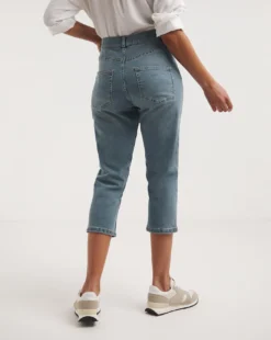 Blue 24/7 Crop Jeans| New Blue -Cheap Wovinity Store y01uy971733w