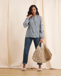 Anise Heather Vintage Blue Girlfriend Jean| Vintage Blue