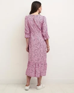 Nobody's Child Alexa Ditsy Print Midi Dress| Pink -Cheap Wovinity Store y01xt858508s