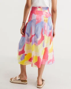 French Connection Isadora Faron Drape Sun Skirt| Multi -Cheap Wovinity Store y01yu578741w