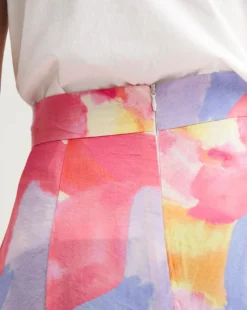 French Connection Isadora Faron Drape Sun Skirt| Multi -Cheap Wovinity Store y01yu578742w