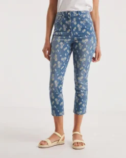 Joe Browns Daisy Dreamer Cropped Jeans| Blue -Cheap Wovinity Store y01zy131749w