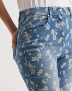 Joe Browns Daisy Dreamer Cropped Jeans| Blue -Cheap Wovinity Store y01zy131750w