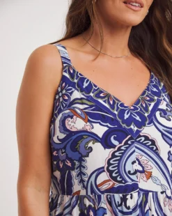 Joe Browns Cami Paisley Maxi Dress| Blue Multi-coloured 6 Joe Browns Cami Paisley Maxi Dress| Blue Multi-coloured -Cheap Wovinity Store y01zy291754w