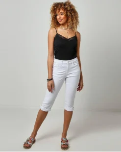 Joe Browns Capri Pants| White