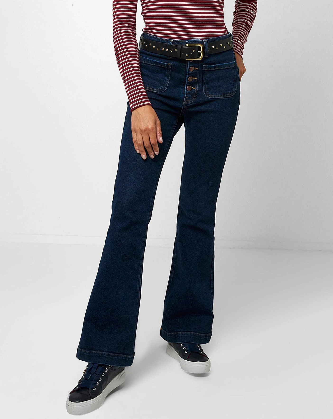 Joe Browns Vintage Valerie Flared Jeans| Blue 1 Joe Browns Vintage Valerie Flared Jeans| Blue