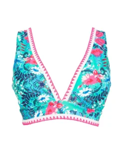 Figleaves Frida Soft Plunge Bikini Top| Floral Print -Cheap Wovinity Store y02va952702s