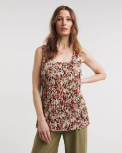 Julipa Reversible Top| Stone Print